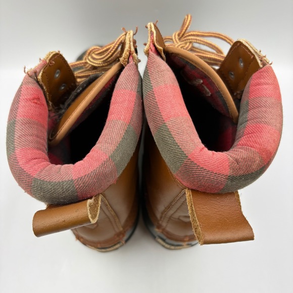 Rod &‎ Gun Duck Boots Mens Brown Green Thinsulate Plaid VTG Insulated Rain Snow main image 14